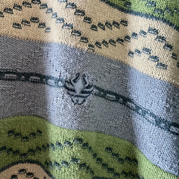 Vintage IL Granchio 90s Jumper Abstract Pattern Large - Picture 6 of 9